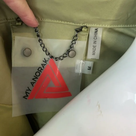 My Anorak army green utilitarian jacket size M - Picture 12 of 14